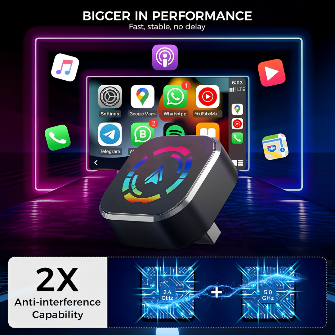 GoGear™ 2025 Wireless Carplay Adapter