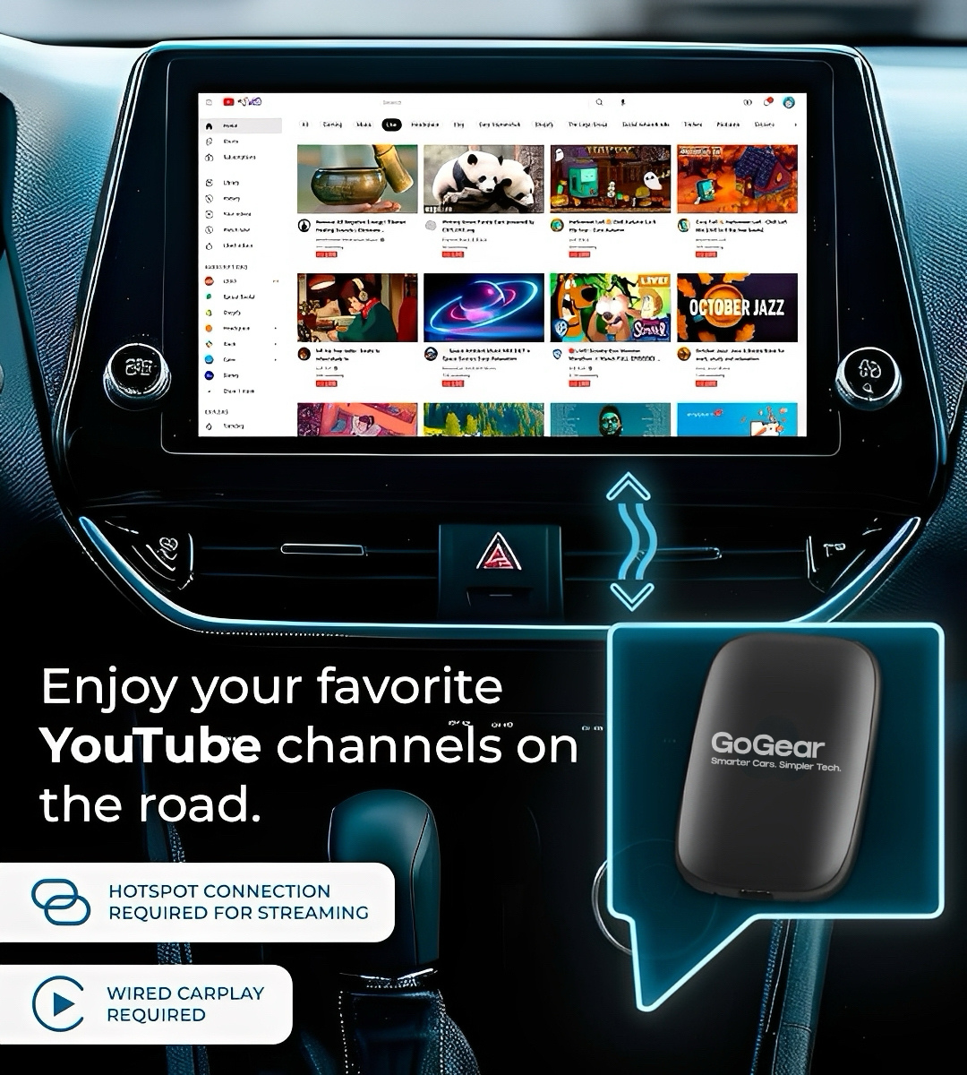 GoGear™ All-in-One Streaming Adapter